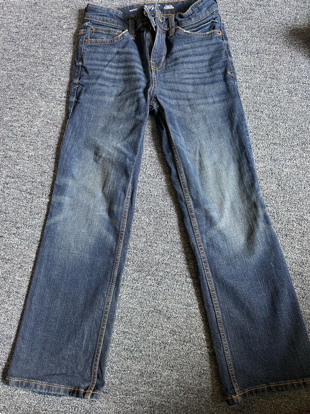 Cat & Jack Blue Straight-Leg Kids Jeans